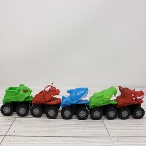 Midwood Pull Back Plastic Toys, 5